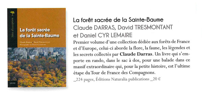 « La forêt sacrée de la Sainte-Baume » dans la rubrique Littérature de ToutMa.