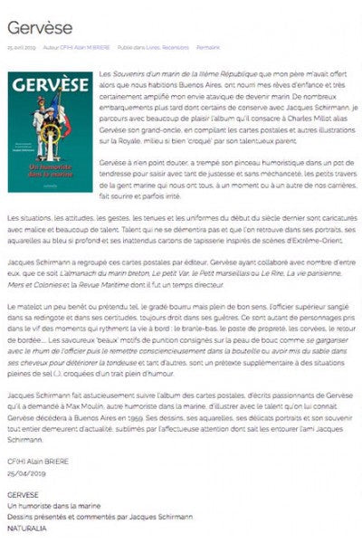 « Gervèse » sur le site de l'Acoram