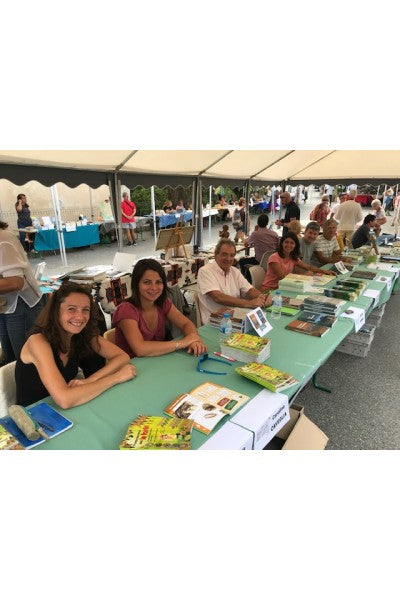 Dédicaces au salon du livre A livres perchés de Lardier et Valença