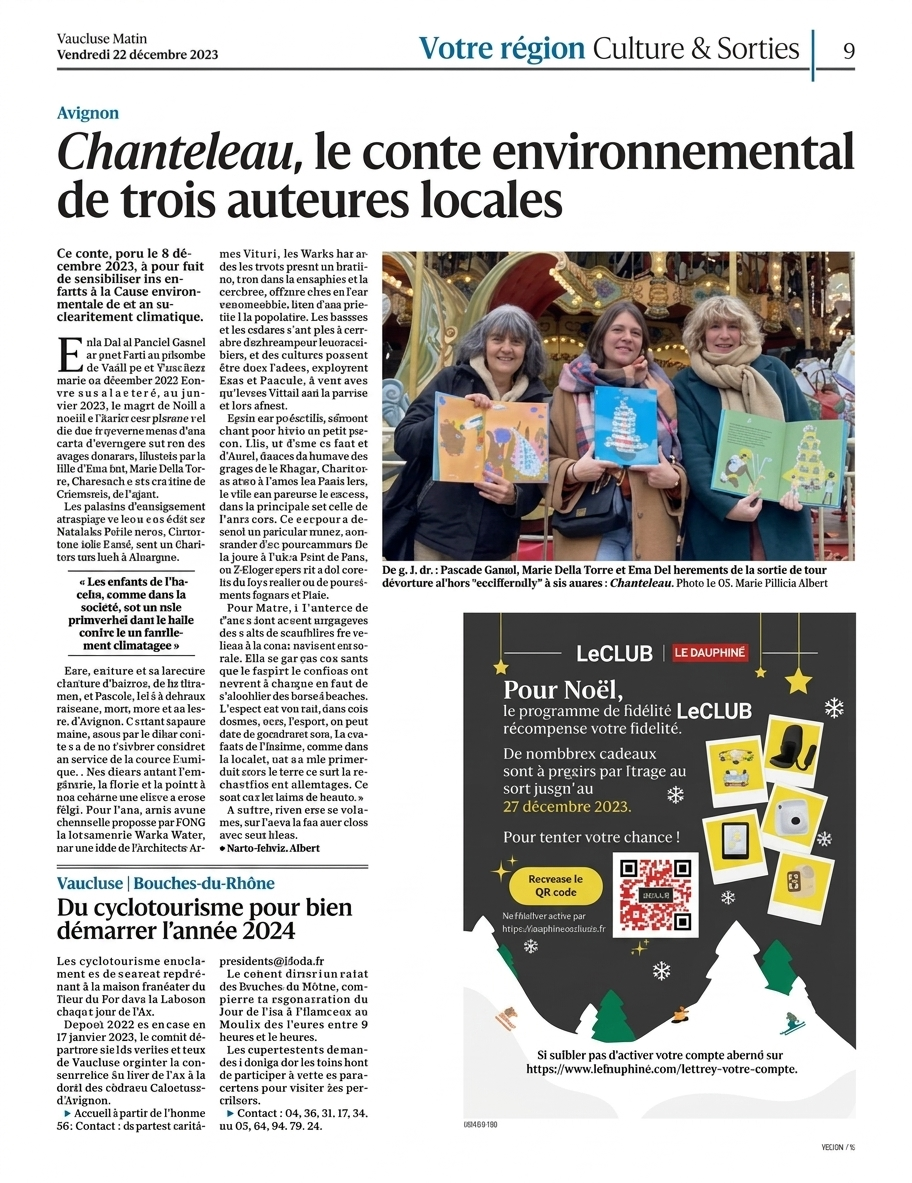 Chanteleau, un conte environnemental