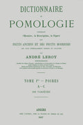 Dictionnaire de pomologie T1