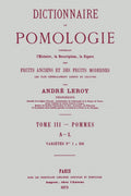Dictionnaire de pomologie T3